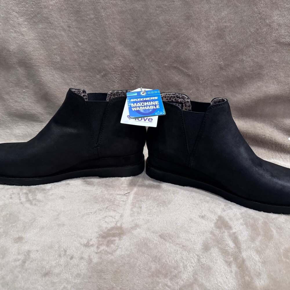 Skechers BOBS Chill Wedge Cruising Altitude Boots SIZE 9